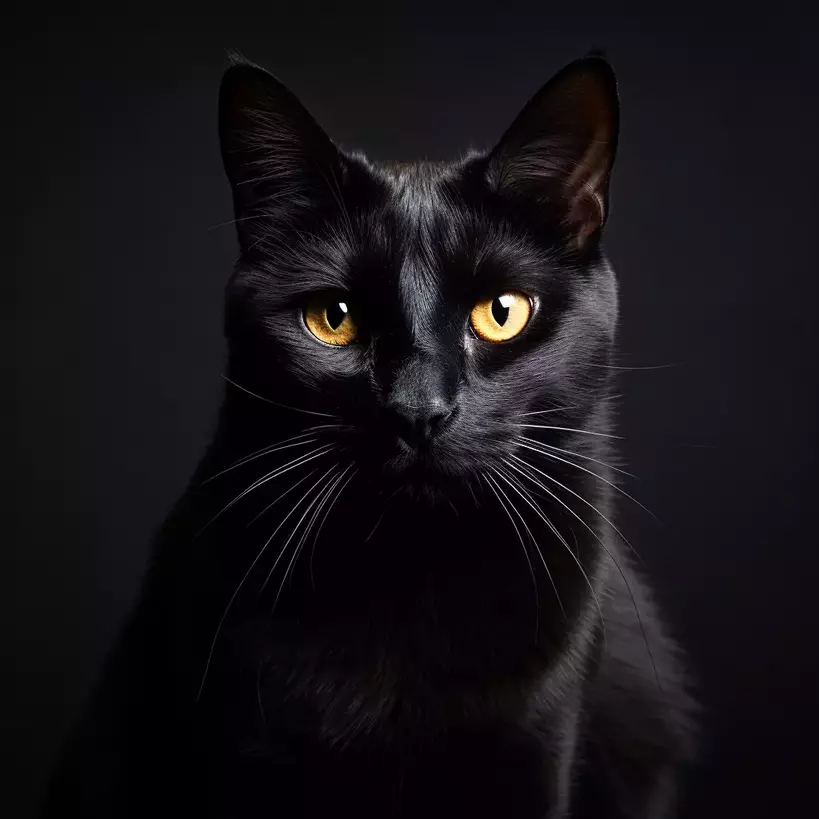 The Spiritual Meaning of a Black Cat Staring at You - Spiritual Begin