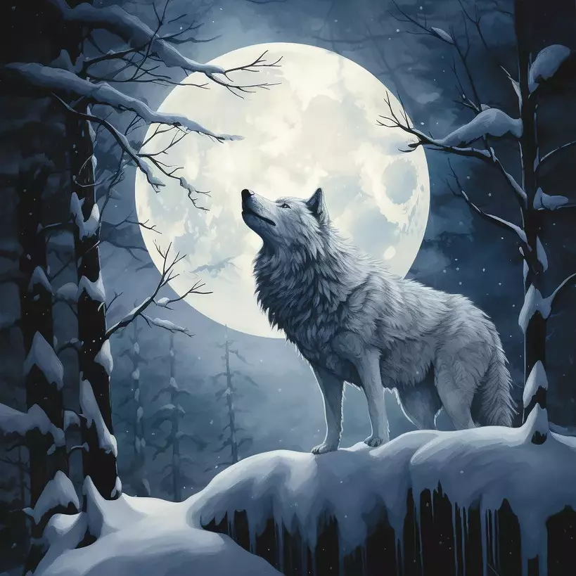 Full Moon In January What's The Spiritual Meaning of The Full Wolf